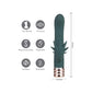 Silicone Vibrator - Groen - Pleasureplay Rabbit VibratorsMaiatoys