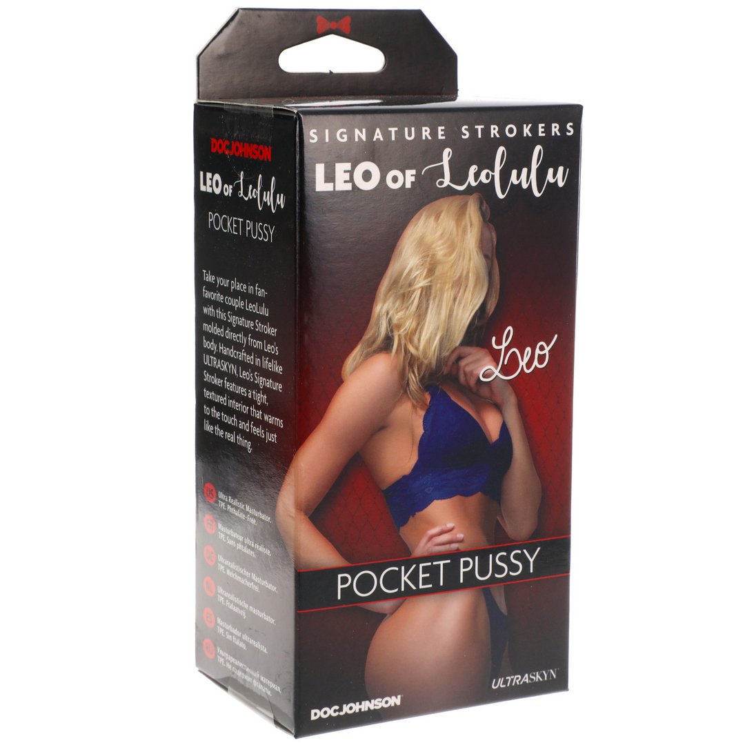Leo or LeoLulu - ULTRASKYN Pocket Pussy Masturbator - EroticToyzProducten,Toys,Toys voor Mannen,Masturbators Strokers,Handmatige Masturbator,Vagina Masturbator,,GeslachtsneutraalDoc Johnson