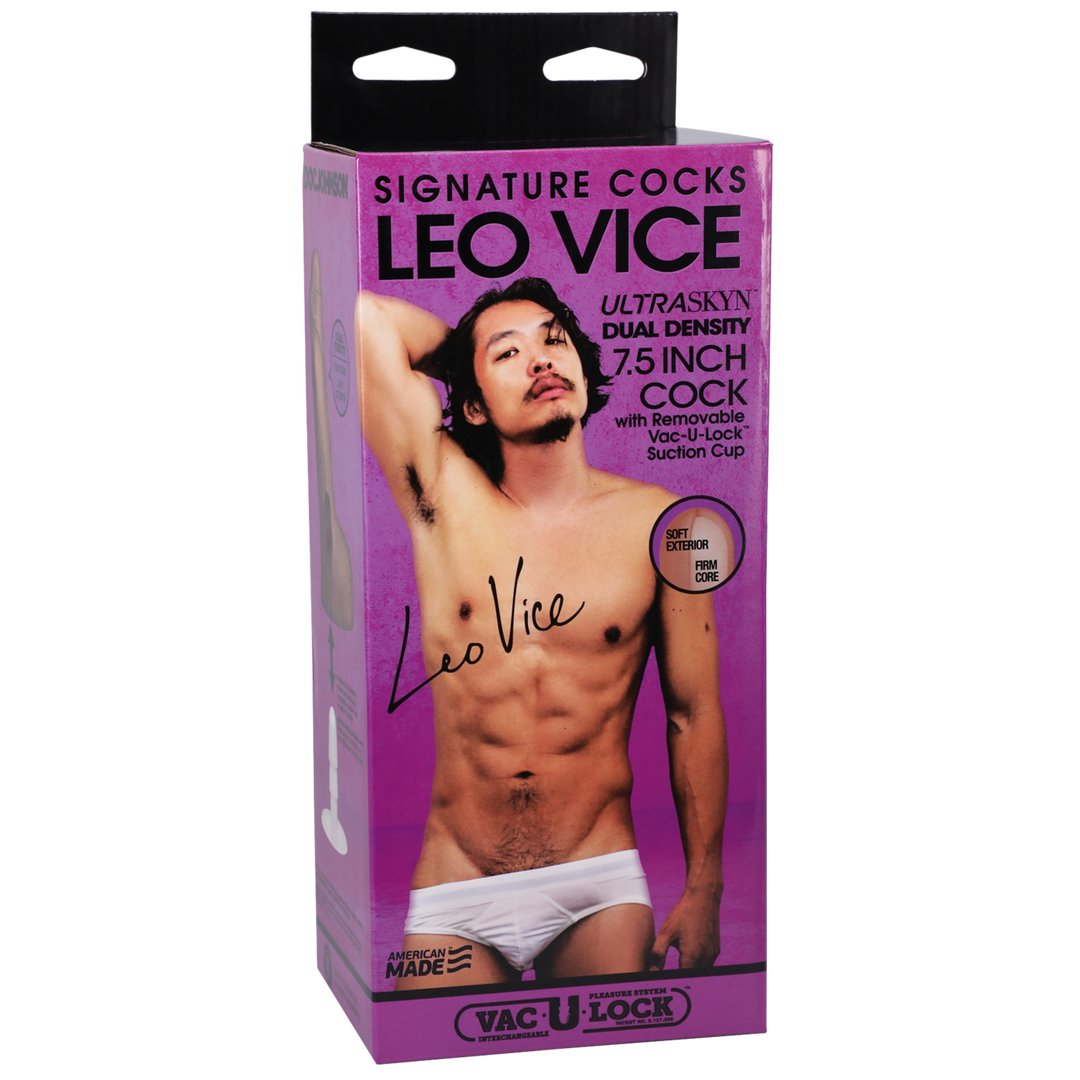 Leo Vice - 15 cm - Caramel - EroticToyzProducten,Toys,Dildos,Realistische Dildo's,,GeslachtsneutraalDoc Johnson