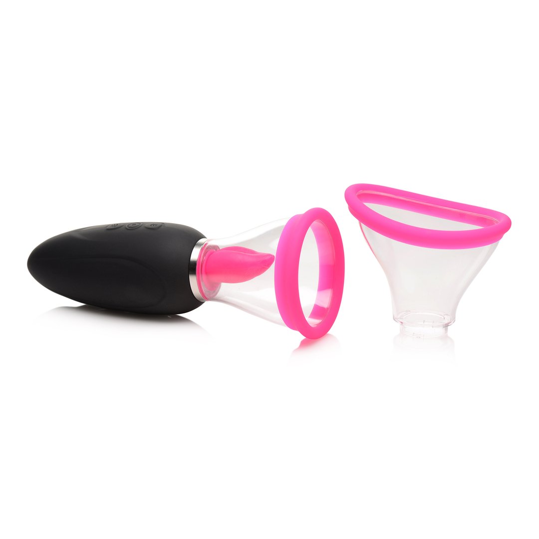 'Lickgasm Mini Clitoris Stimulator 10 Standen - Roze' - EroticToyzZuigvibratorsXR Brands