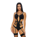 Lingerie Set Met Jarretelbandjes - XL - EroticToyzBodysuits TeddiesForplay