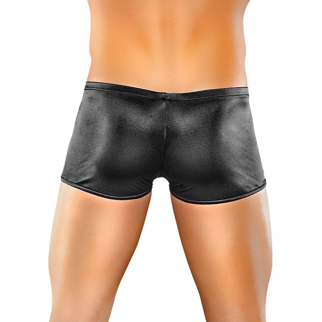 Lo Rise Short - XL - Black - EroticToyzProducten,Lingerie,Lingerie voor Hem,Boxershorts,,MannelijkMale Power