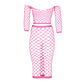 Long Sleeve Crop Top and Long Skirt - EroticToyzProducten,Lingerie,Lingerie voor Haar,2 - Delige Set,,Ouch! by Shots