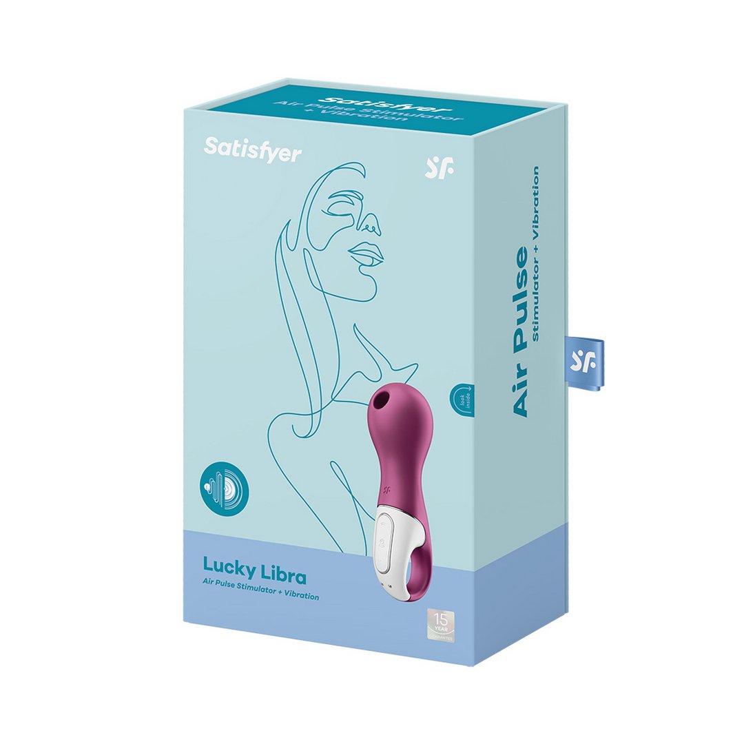 Lucky Libra - Air Pulse Stimulator + Vibration - EroticToyzProducten,Toys,Vibrators,Clitoris Stimulator,Air Pulse,,GeslachtsneutraalSatisfyer