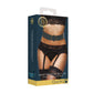 Tailleband met Bondage Ringen - XL - Pleasureplay Fetishkleding voor HaarOuch! by Shots