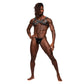 Harnas Imitatieleer - One Size Zwart - Pleasureplay Fetishkleding voor HemMale Power