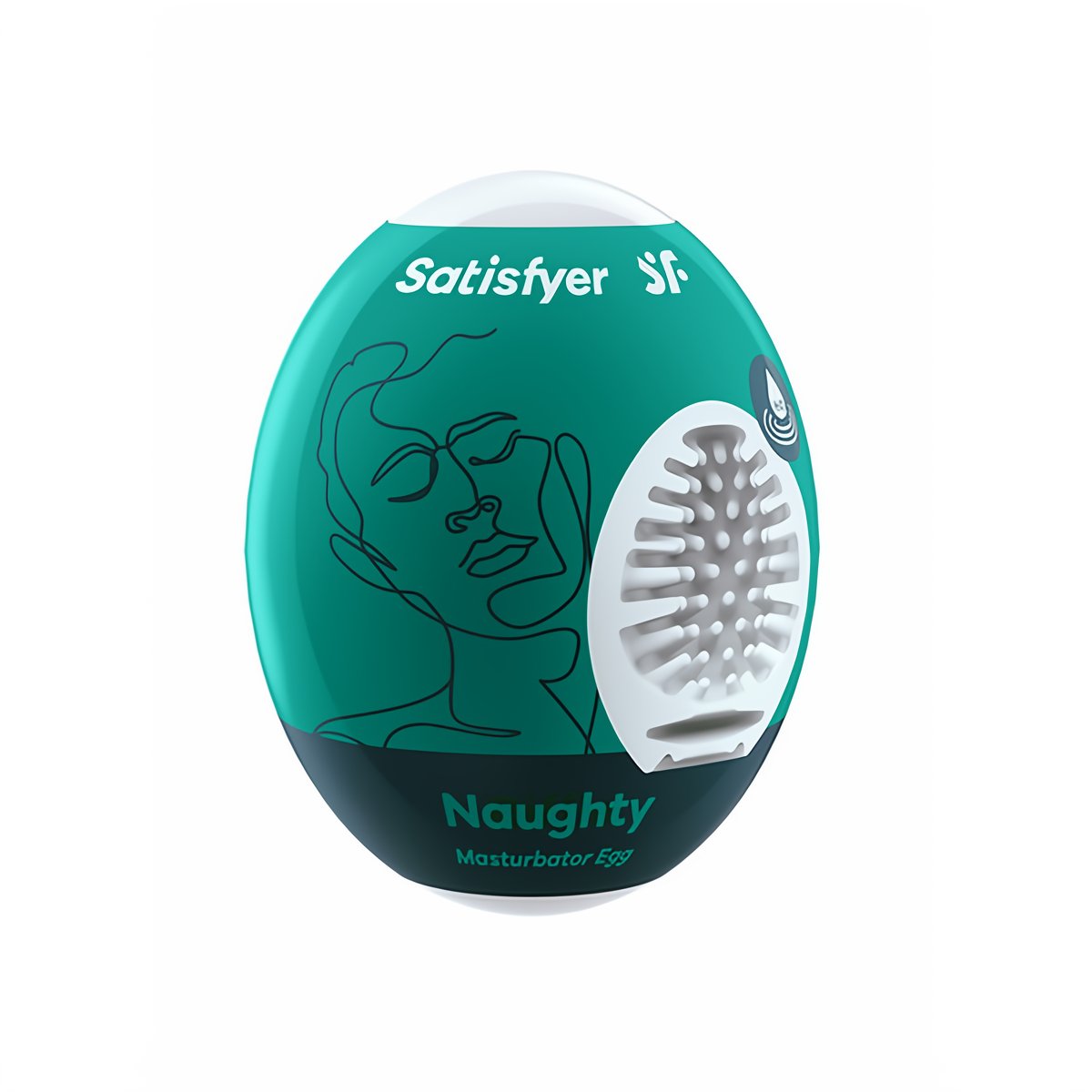 Masturbator Egg Naughty - EroticToyzProducten,Toys,Toys voor Mannen,Masturbators Strokers,Handmatige Masturbator,,GeslachtsneutraalSatisfyer