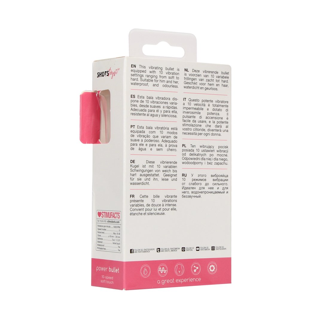 Mini Clitoral Power Bullet - EroticToyzProducten,Toys,Vibrators,Kogel - en Minivibrators,,VrouwelijkShots Toys by Shots