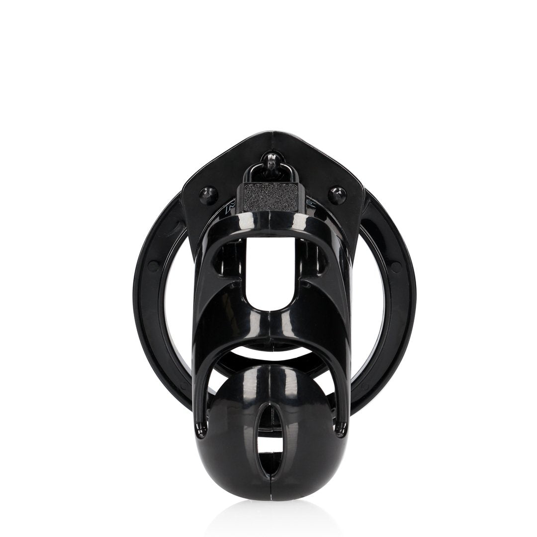 Model 25 - 9 cm - Black - EroticToyzProducten,Toys,Toys voor Mannen,Peniskooien en Kuisheidsapparaten,,ManCage by Shots