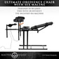 Bondage Stoel met Seks Machine - Zwart - Pleasureplay SeksmachinesXR Brands