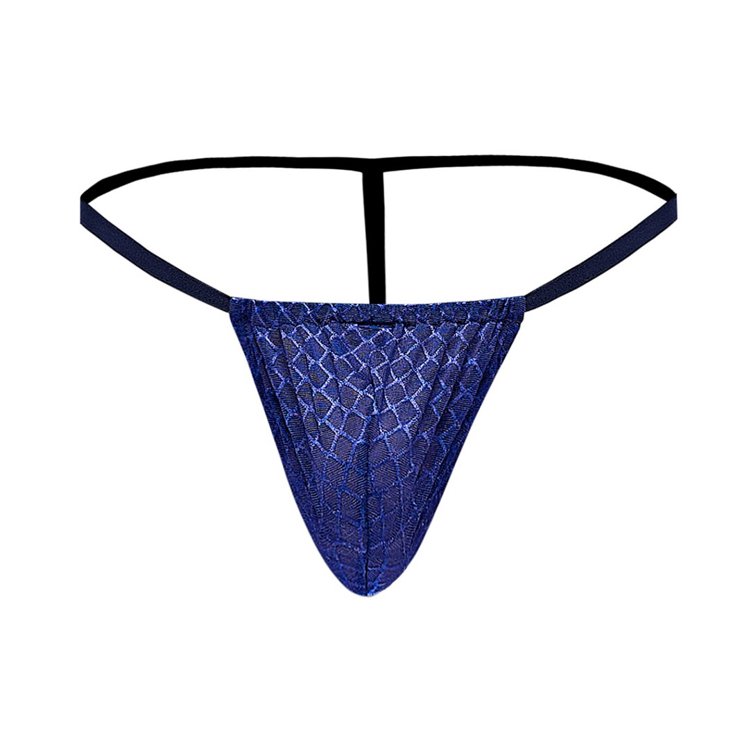 Posingslip - Navy One Size Fit - Pleasureplay StringsMale Power