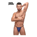 Posingslip - Navy One Size Fit - Pleasureplay StringsMale Power