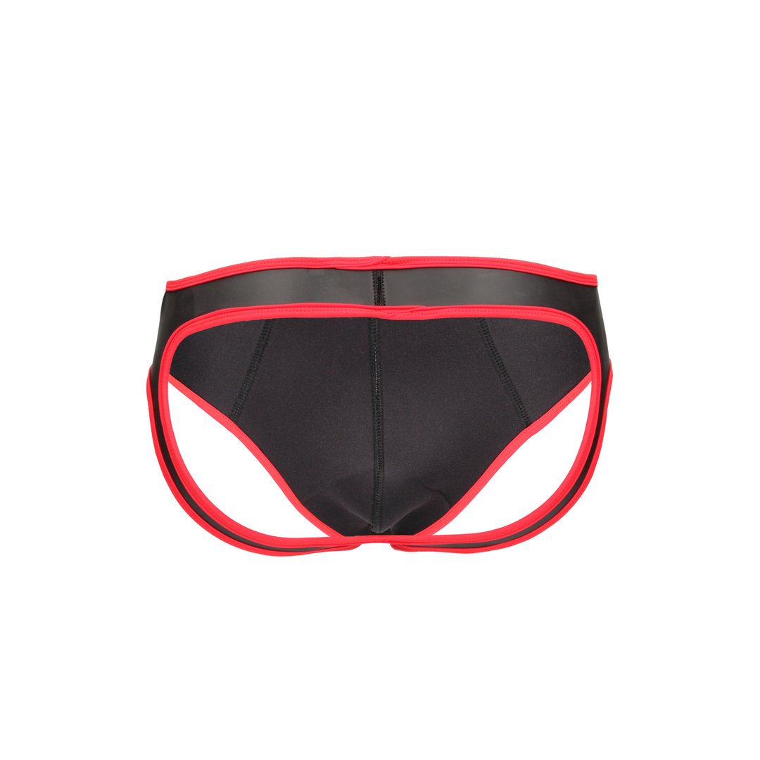 Neoprene Jockstrap - M - EroticToyzProducten,Lingerie,Lingerie voor Hem,Jocks,,MannelijkOuch! by Shots