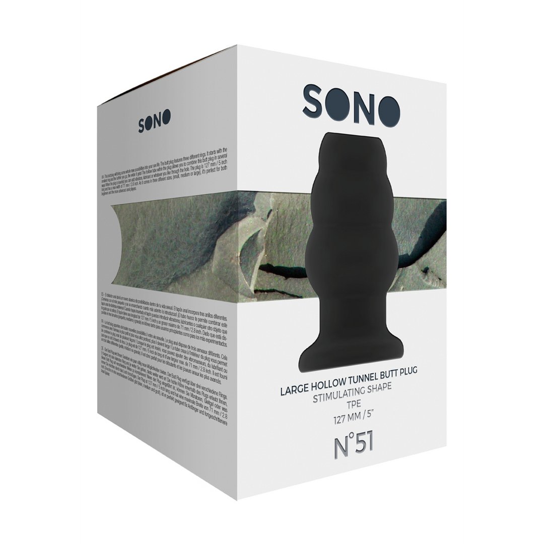 Holle Tunnel Butt Plug - 127 mm - Pleasureplay Buttplugs Anale Dildo's Niet VibrerendSono by Shots