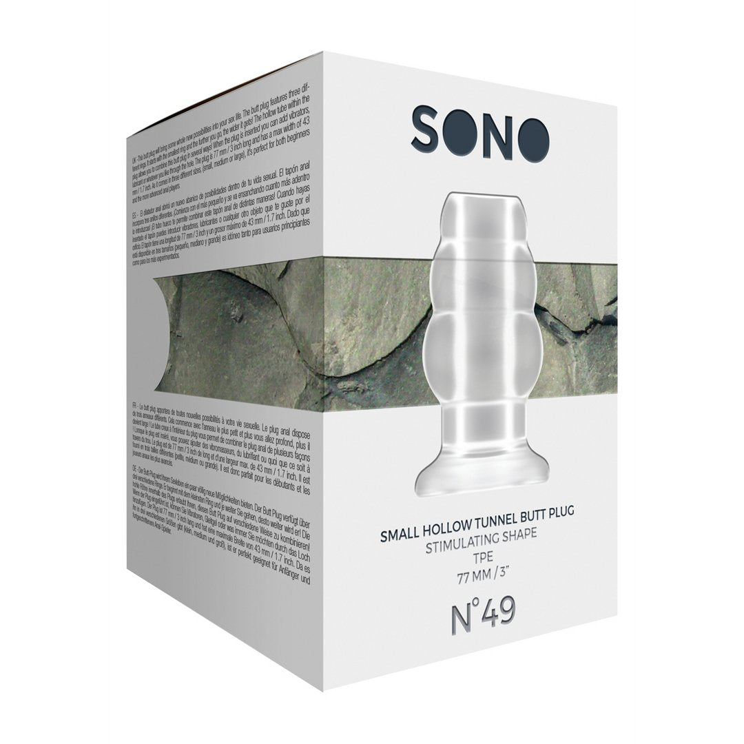 Anale Holle Tunnel Buttplug - Klein - Pleasureplay Buttplugs Anale Dildo's Niet VibrerendSono by Shots