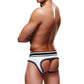 Heren Open Slip - Zwart - Pleasureplay BriefsProwler