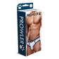 Open Briefs - Wit Met Zwart - Pleasureplay BriefsProwler