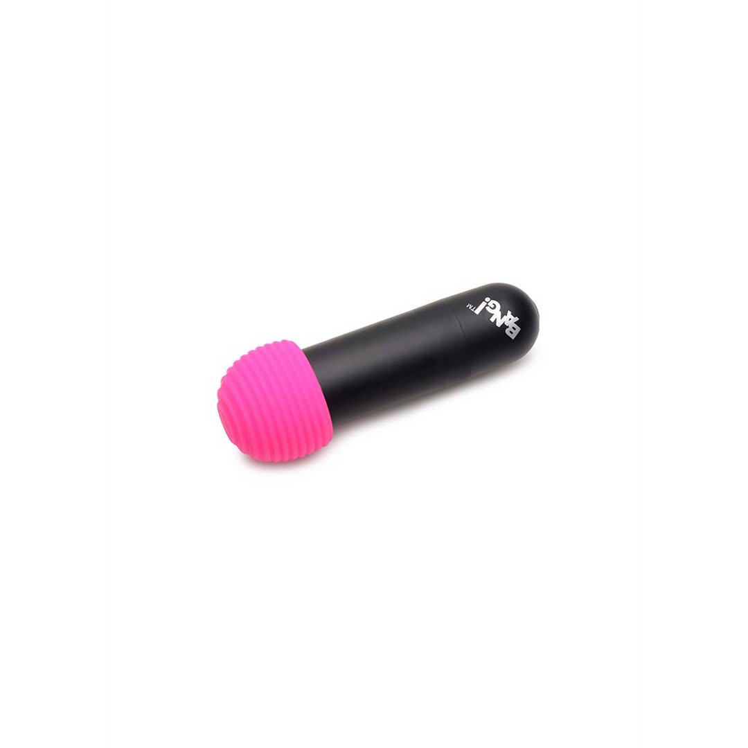 Oplaadbare Bullet met 4 Glow - in - the - Dark Bijlagen - EroticToyzProducten,Toys,Vibrators,Kogel - en Minivibrators,,XR Brands