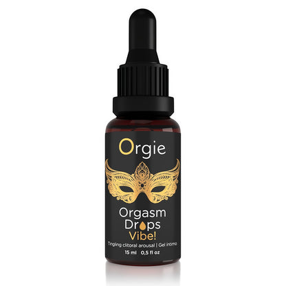 Orgasm Drops Vibe! - Clitoris Stimulerende Gel - 15 ml - EroticToyzProducten,Veilige Seks, Verzorging Hulp,Stimulerende Middelen,Vibrerende Gel en Lotions,,GeslachtsneutraalOrgie