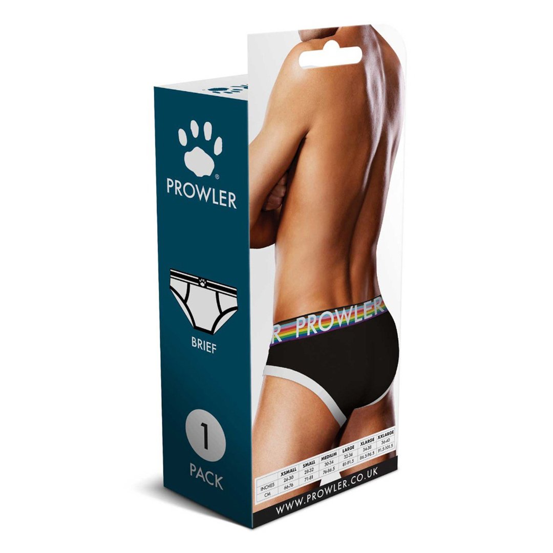 Oversized Paw Brief - Zwart - S - EroticToyzProducten,Lingerie,Lingerie voor Hem,Briefs,,MannelijkProwler