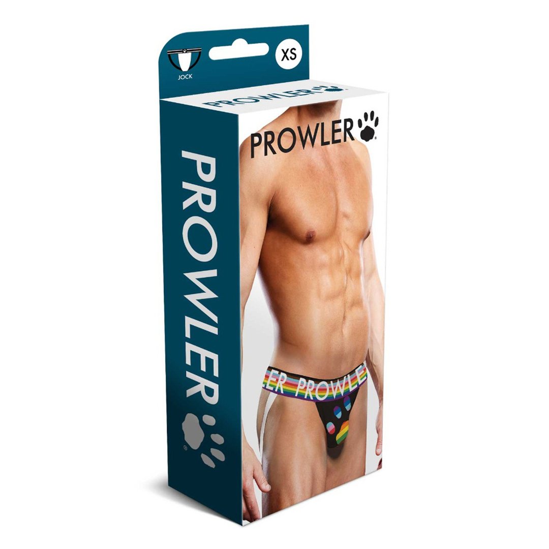 Oversized Prowler Paw Jockstrap - XS - Zwart - EroticToyzProducten,Lingerie,Lingerie voor Hem,Jocks,,MannelijkProwler