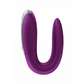 Partner Vibrator - Violet - Pleasureplay Producten,Toys,Toys voor Koppels,Duo - Vibrators,Duo - Vibrators,Vibrators,Clitoris Stimulator,Tip Vibrator,G - Spot Vibrator,,GeslachtsneutraalSatisfyer