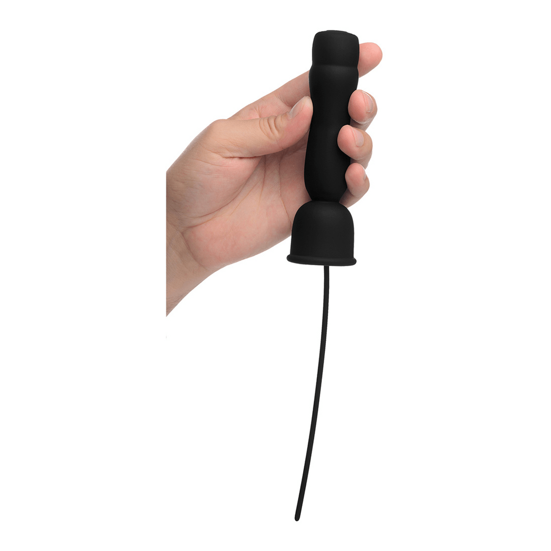 Penis Head Stimulator met Urethrale Vibratie - Zilver - Pleasureplay Urethrale ToysXR Brands