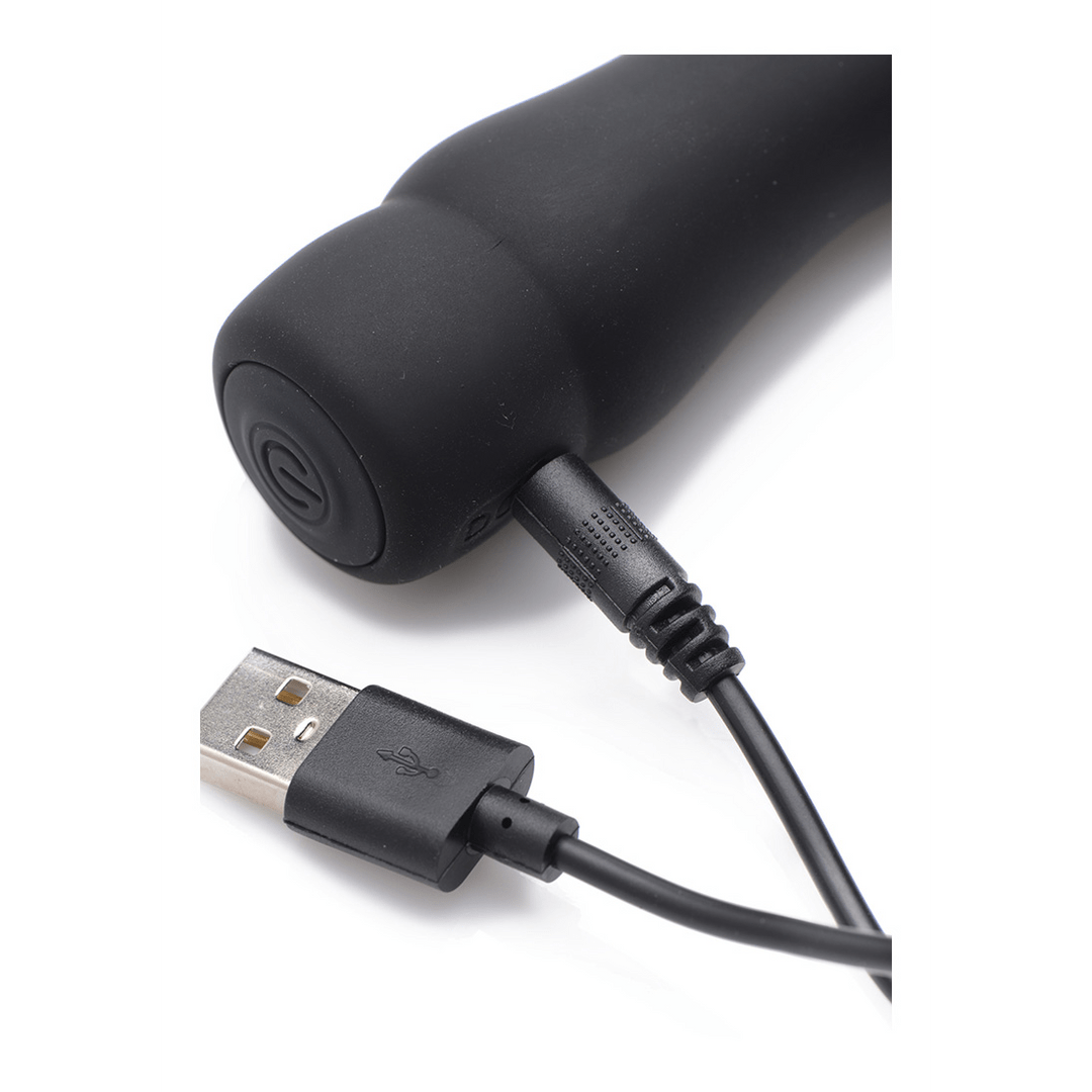 Penis Head Stimulator met Urethrale Vibratie - Zilver - Pleasureplay Urethrale ToysXR Brands