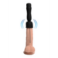 Penis Head Stimulator met Urethrale Vibratie - Zilver - Pleasureplay Urethrale ToysXR Brands