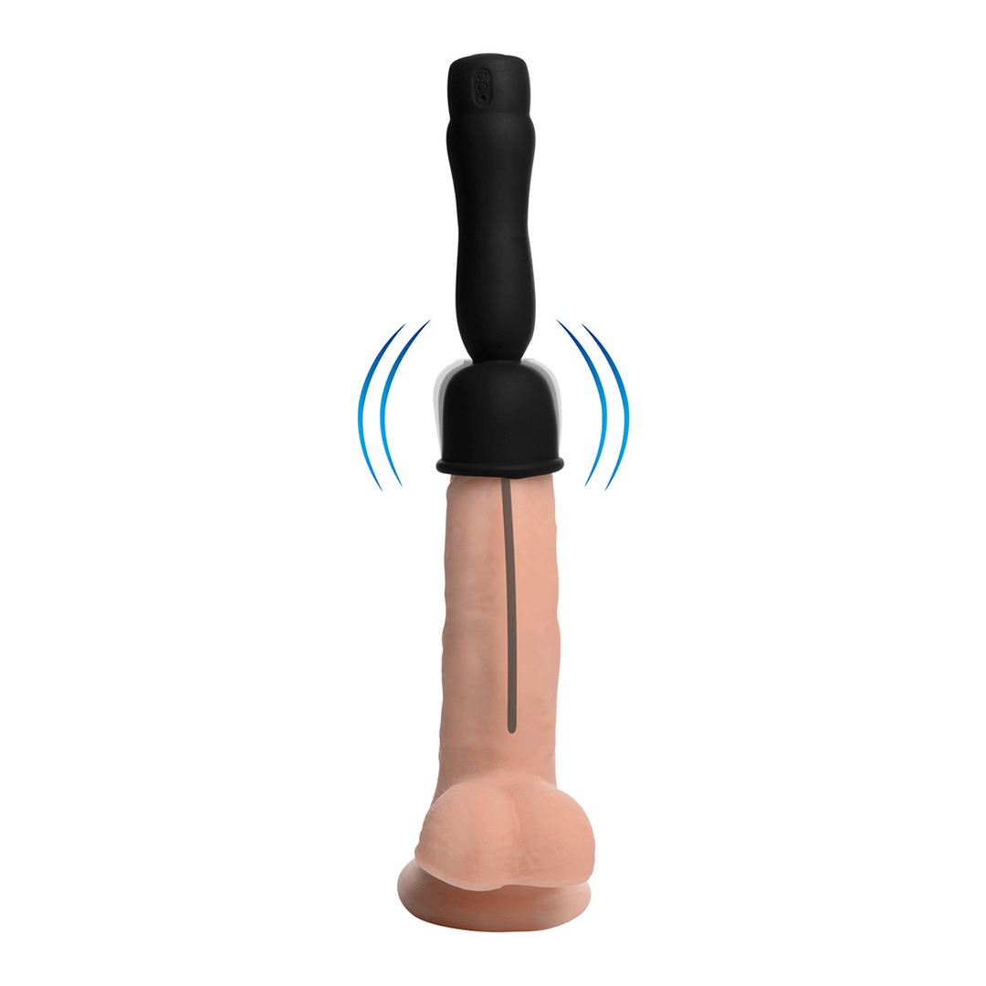 Penis Head Stimulator met Urethrale Vibratie - Zilver - Pleasureplay Urethrale ToysXR Brands