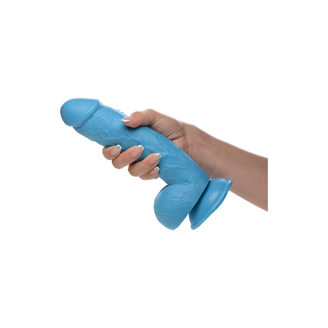 'POP Dildo Met Ballen 21 cm - Klaproos' - EroticToyzRealistische Dildo'sXR Brands