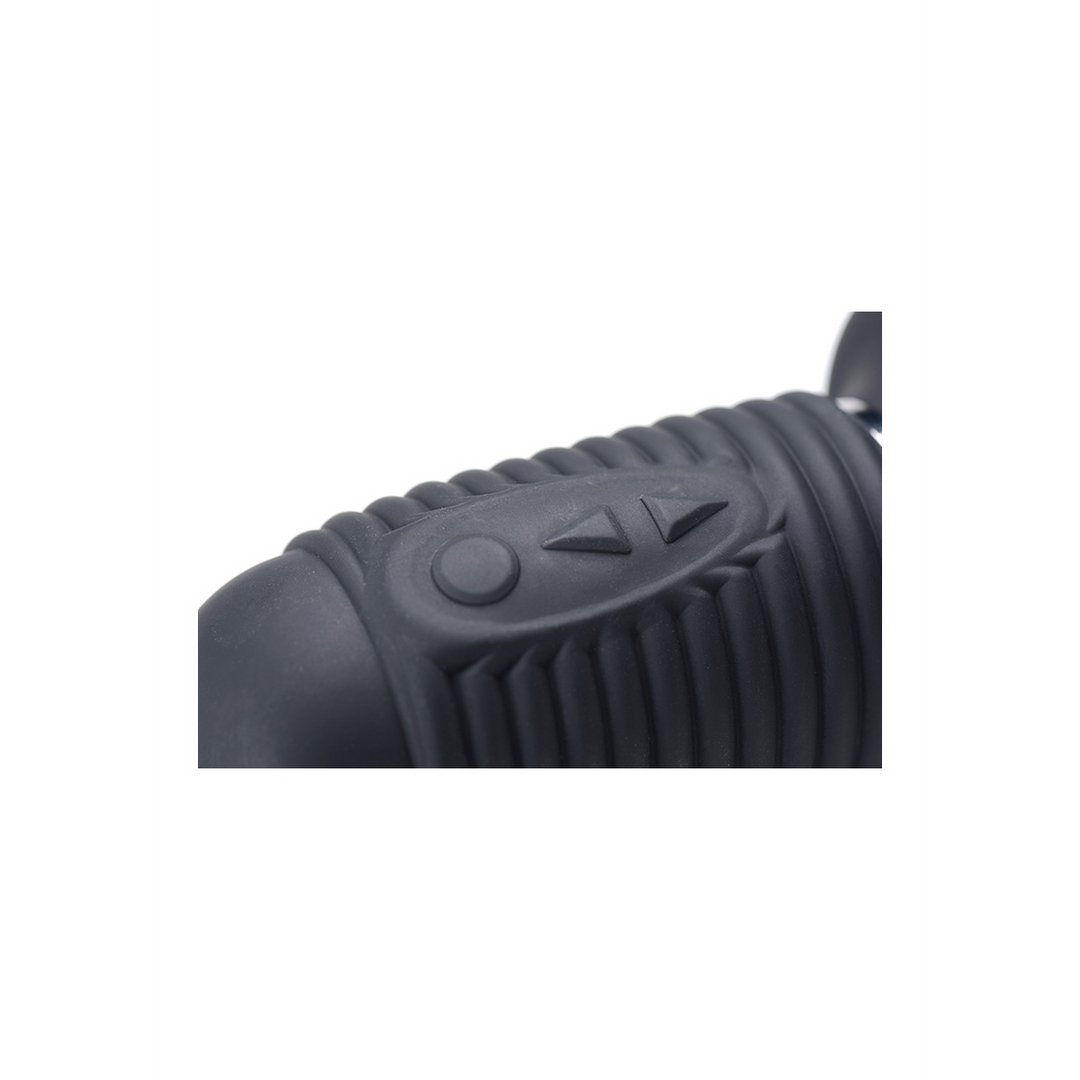 Power Pounder - Vibrerende en Stotende Siliconen Dildo - Waterdicht en Oplaadbaar - EroticToyzProducten,Toys,Vibrators,Realistische Vibrators,Thrusting Vibrators,,GeslachtsneutraalXR Brands
