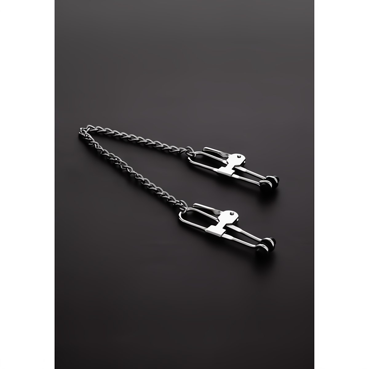 Tepelklemmen Met Ketting - Verstelbaar - Pleasureplay TepelklemmenSteel by Shots