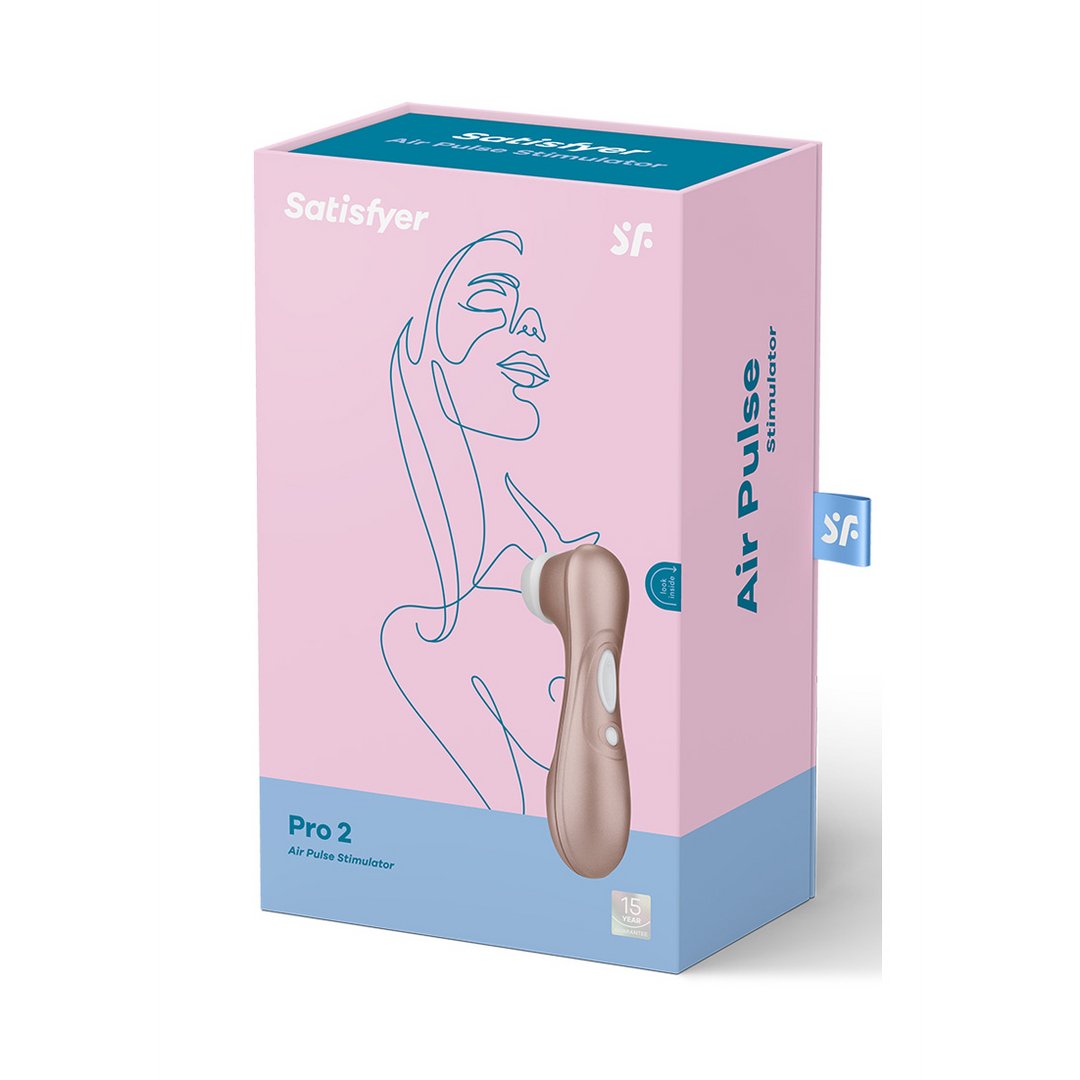 Pro 2 - Airpulse Stimulator voor Clitoris - EroticToyzProducten,Toys,Vibrators,Clitoris Stimulator,Air Pulse,,VrouwelijkSatisfyer