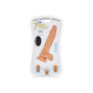 Dildo Met Trilling En Rotatie - 18 cm Huidskleur - Pleasureplay Realistische VibratorsCloud 9