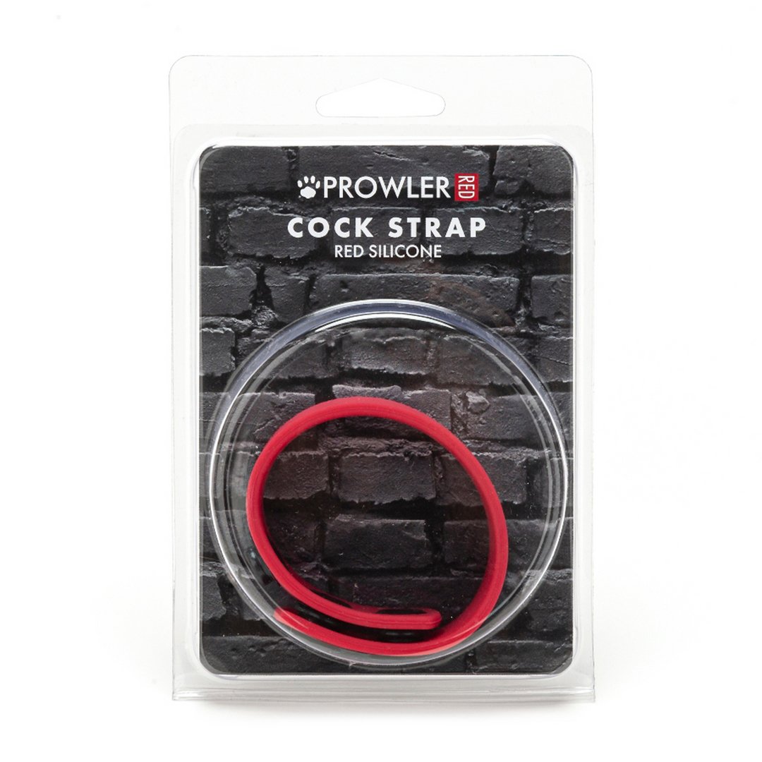 Prowler RED Silicone Cock Strap Verstelbaar - Rood - EroticToyzCockringenProwler Red