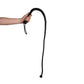 'PU Leren Zweep 122 cm Met Knoophandvat - Zwart' - EroticToyzZwepen en FloggersOuch! by Shots