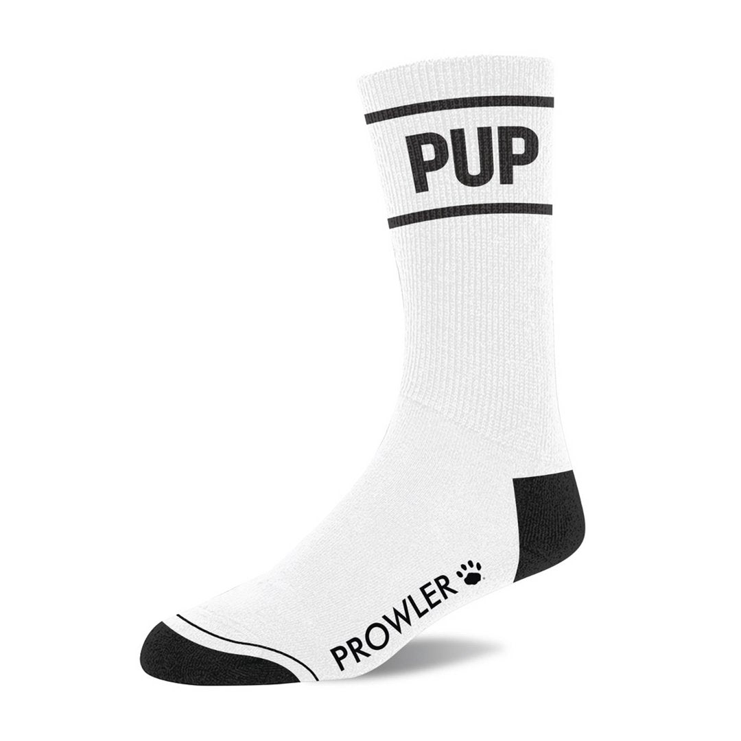 Pup Sokken - Zwart/Wit - Pleasureplay SokkenProwler Red