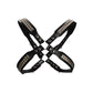 Pyramide Stud Heren Leren Bodyharnas - One Size - EroticToyzProducten,Toys,Fetish,Harnassen,,MannelijkOuch! by Shots