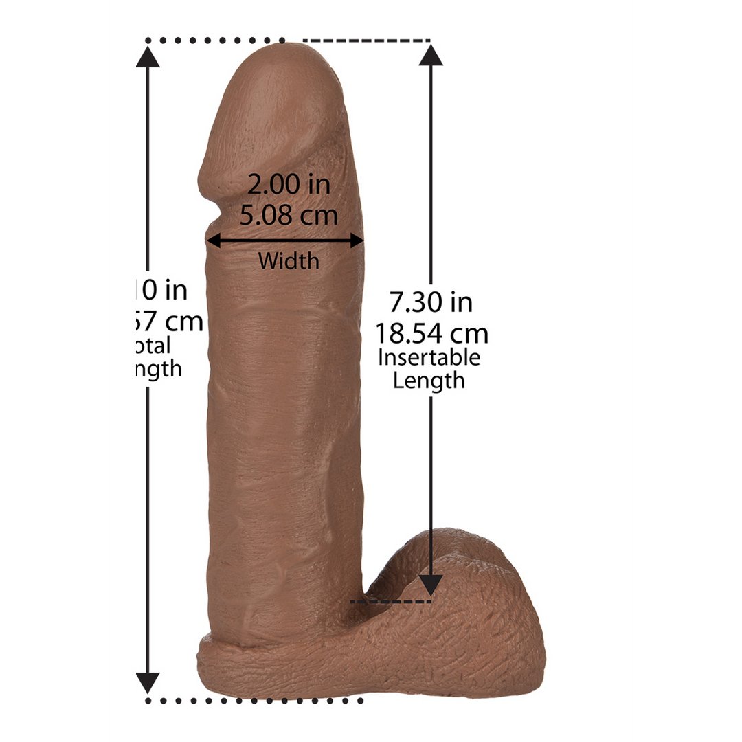 Realistische Dildo - 20 cm - FIRMSKYN - materiaal - EroticToyzProducten,Toys,Dildos,Realistische Dildo's,Voorbinddildo's,Voorbinddildo's,,GeslachtsneutraalDoc Johnson