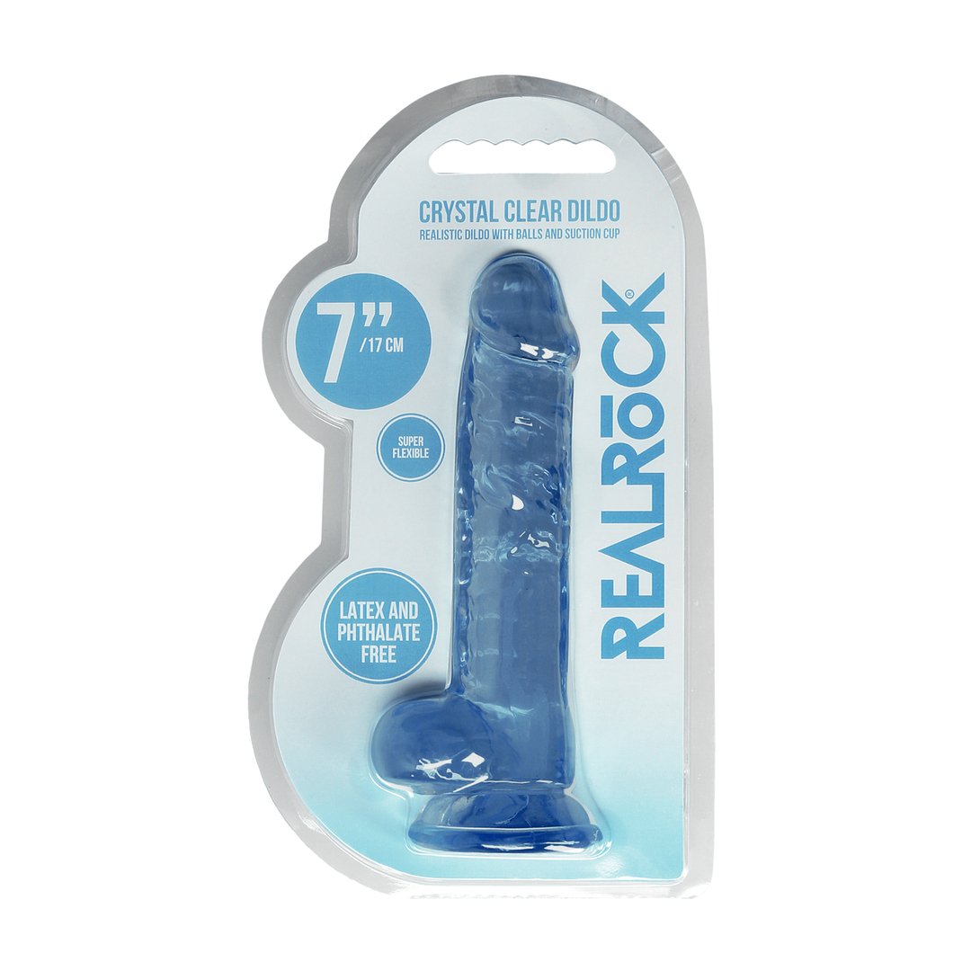 Realistische Dildo met Ballen - 19 cm - Met Zuignap - EroticToyzProducten,Toys,Dildos,Realistische Dildo's,,GeslachtsneutraalRealRock by Shots