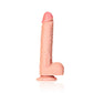 Realistische Dildo met Ballen en Zuignap - 25,5 cm - Ultra Realistische Huid - EroticToyzProducten,Toys,Dildos,Realistische Dildo's,,GeslachtsneutraalRealRock by Shots