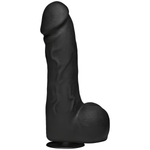 Realistische Dildo Met Zuignap - 25 cm Zwart - Pleasureplay Realistische Dildo'sDoc Johnson