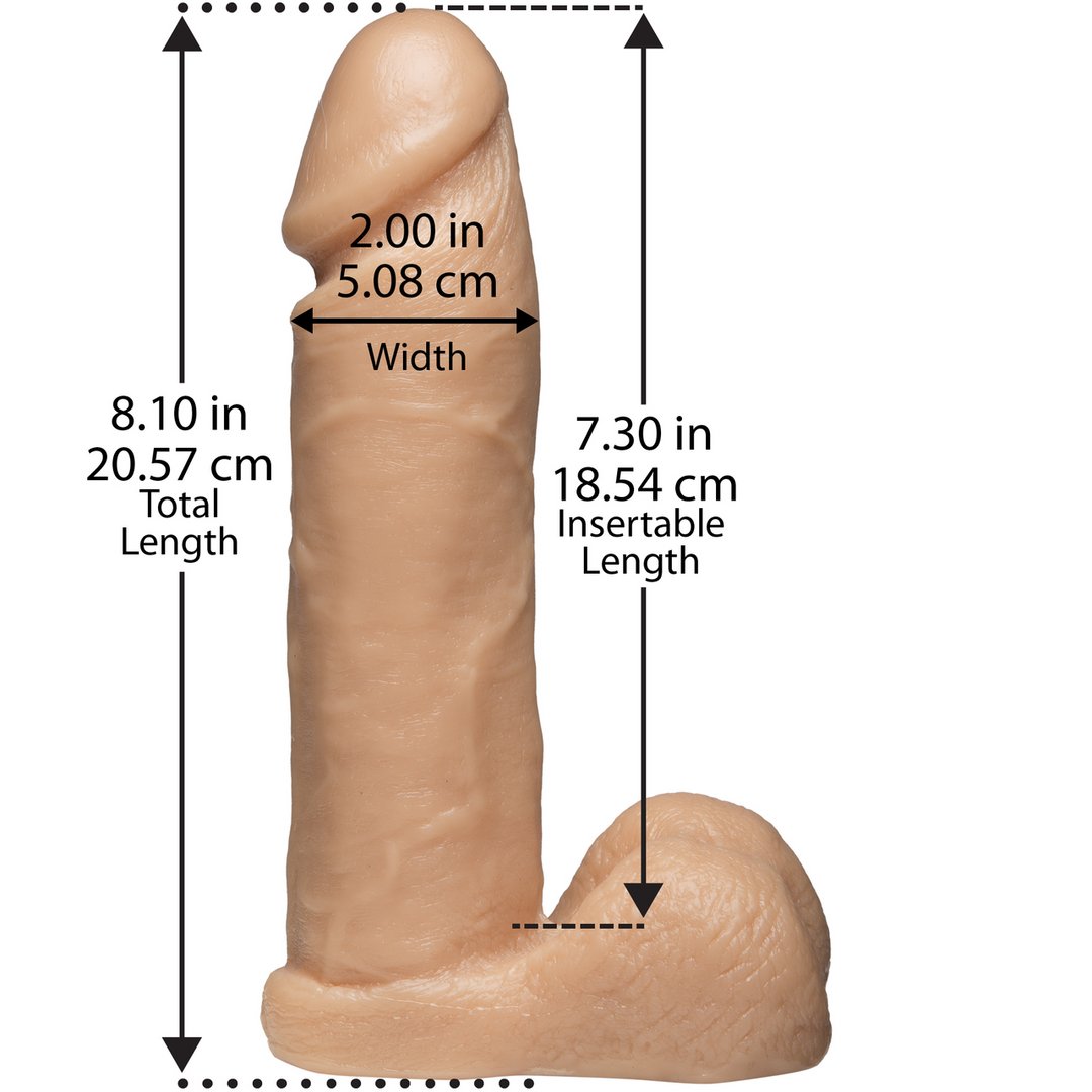 Realistische Dildo + Ultra Harness - 20 cm - EroticToyzProducten,Toys,Dildos,Realistische Dildo's,Voorbinddildo's,Voorbinddildo's,,GeslachtsneutraalDoc Johnson