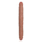 'Realistische Dubbele Dildo 30,5 cm - Bruin' - EroticToyzDubbele Dildo'sRealRock by Shots