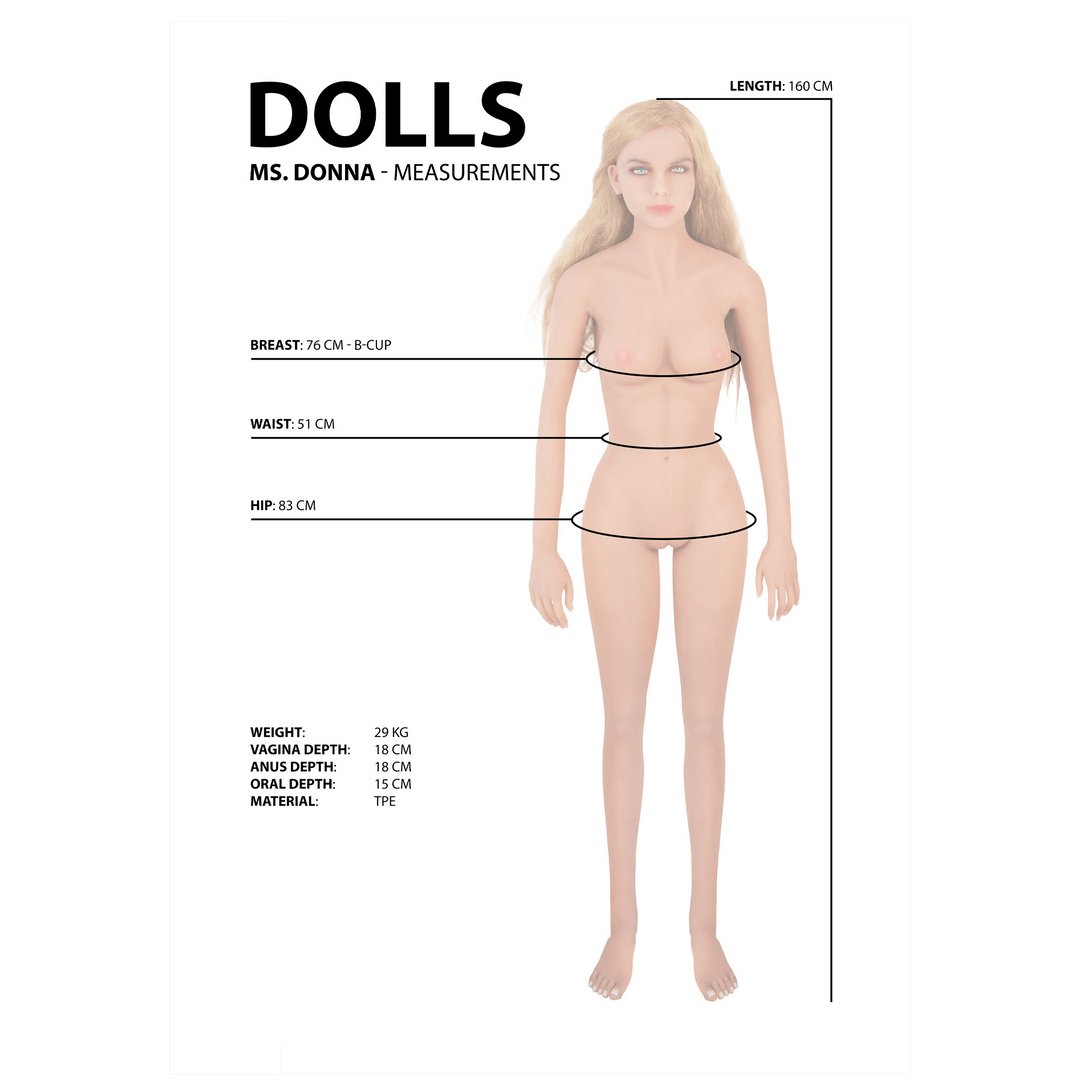 Realistische Sexpop - TPE Materiaal, Verstelbaar met Verwarmingselement - Pleasureplay VrouwelijkDolls by Shots