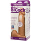Realistische Dildo Met Aders - 20 cm - Pleasureplay Voorbinddildo'sDoc Johnson