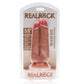 RealRock by Shots Two in One Dildo 12,7/15,2 cm - Huidkleurig' - EroticToyzDubbele Dildo'sRealRock by Shots