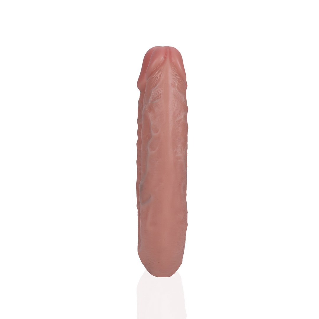 RealRock by Shots U - vormige Dubbele Dildo 12,7 cm - Vleeskleurig - EroticToyzDubbele Dildo'sRealRock by Shots