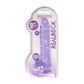 Dildo met Ballen en Zuignap - 23 cm Crystal Clear - Pleasureplay Realistische Dildo'sRealRock by Shots